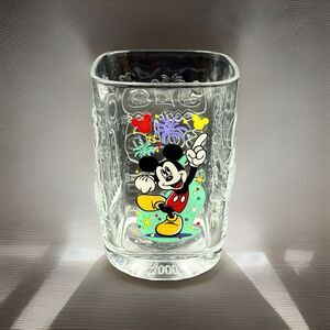 Vintage McDonald’s MK Disney World 2000 “Millennium Celebration” Mickey Glass